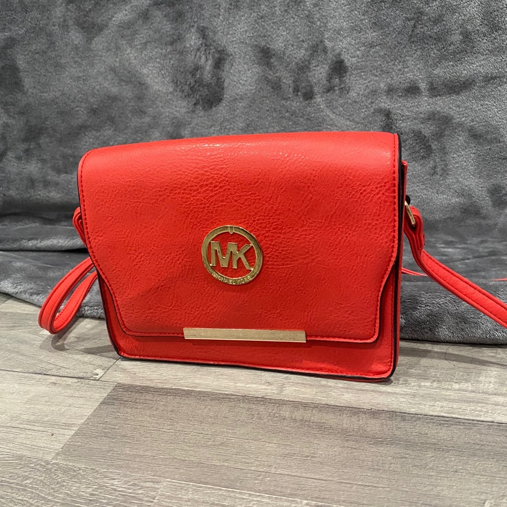 Red Michael Kors Crossbody bag